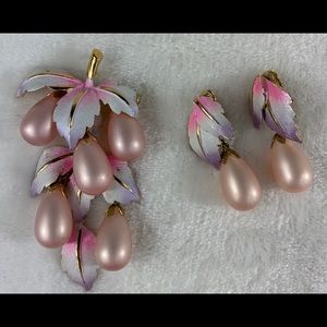 Vintage Park Lane Brooch and Earring Set